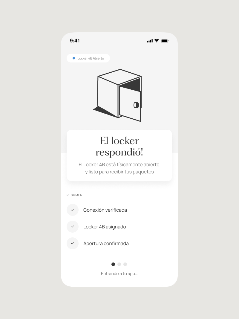 BoxPoint — pantalla 3