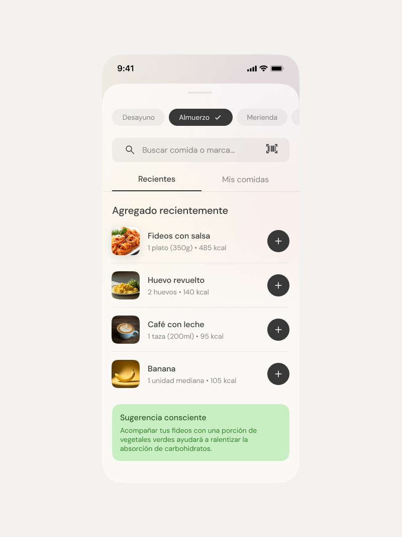 MyFitnessPal — proceso 3
